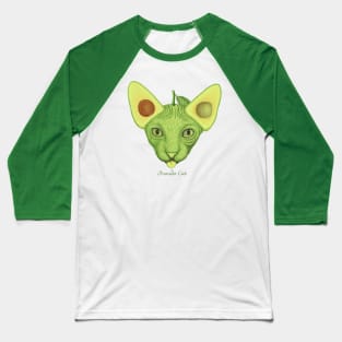 avocado cat Baseball T-Shirt